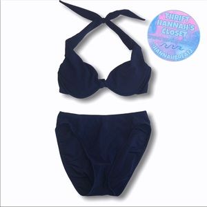 VS Navy Vintage Inspired Bikini M